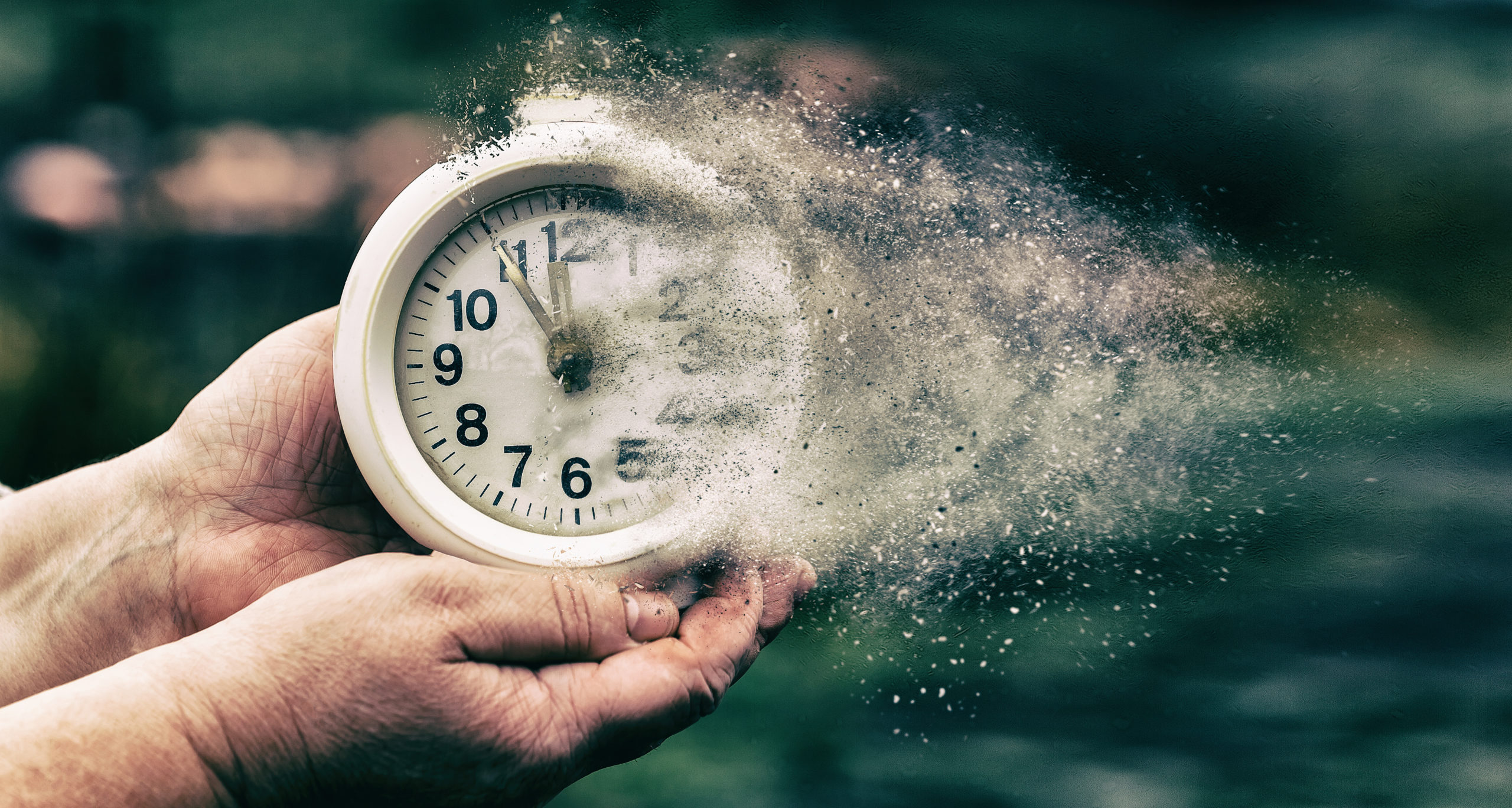 Clock Fading to Dust